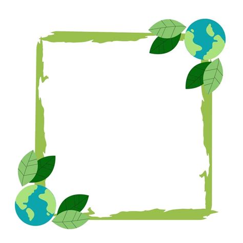 earth day clip art borders